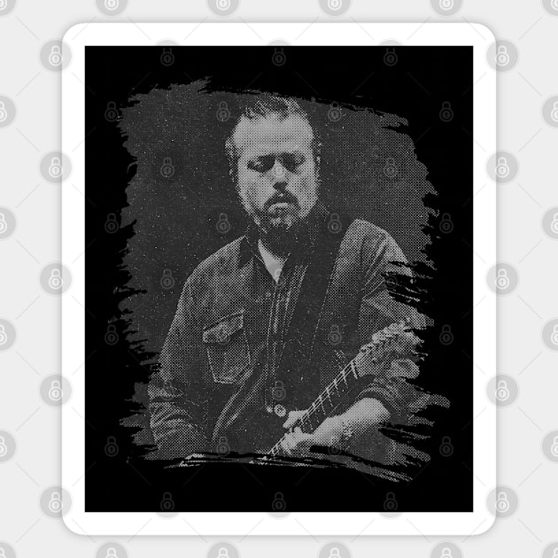 Jason isbell // Retro Poster Magnet by Degiab